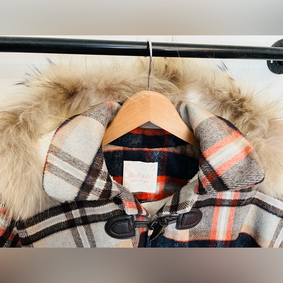 Altar’d State Plaid Fall Poncho Wrap 🍁 - Picture 3 of 9